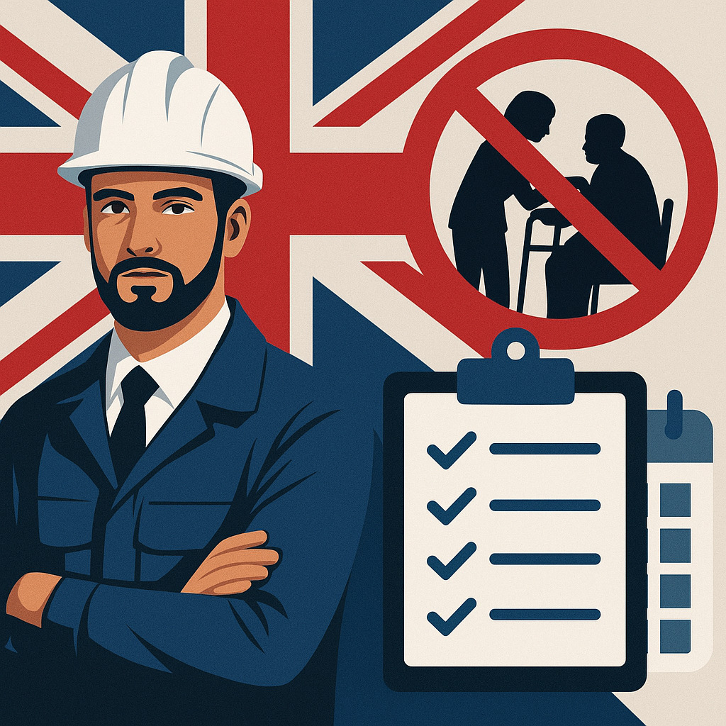 UK Immigration Reforms 2025: Skilled Roles, Care Worker Ban & New Shortage List Explained