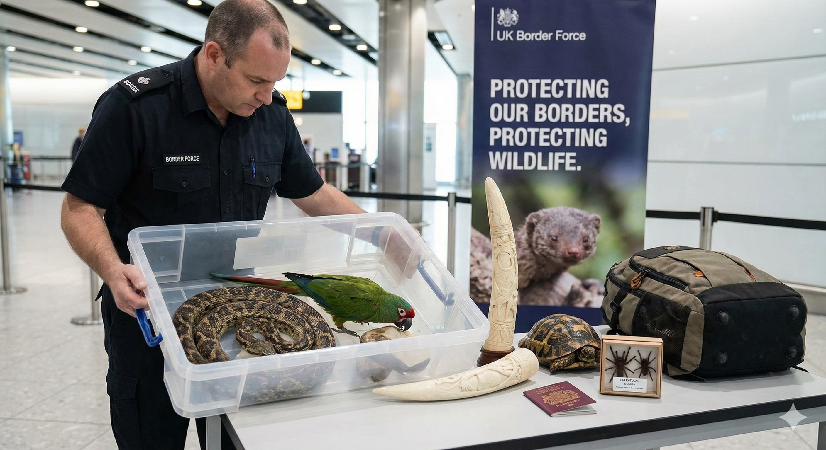 UK Border Force Seizes 250+ Endangered Species: What Travelers Must Know in 2026