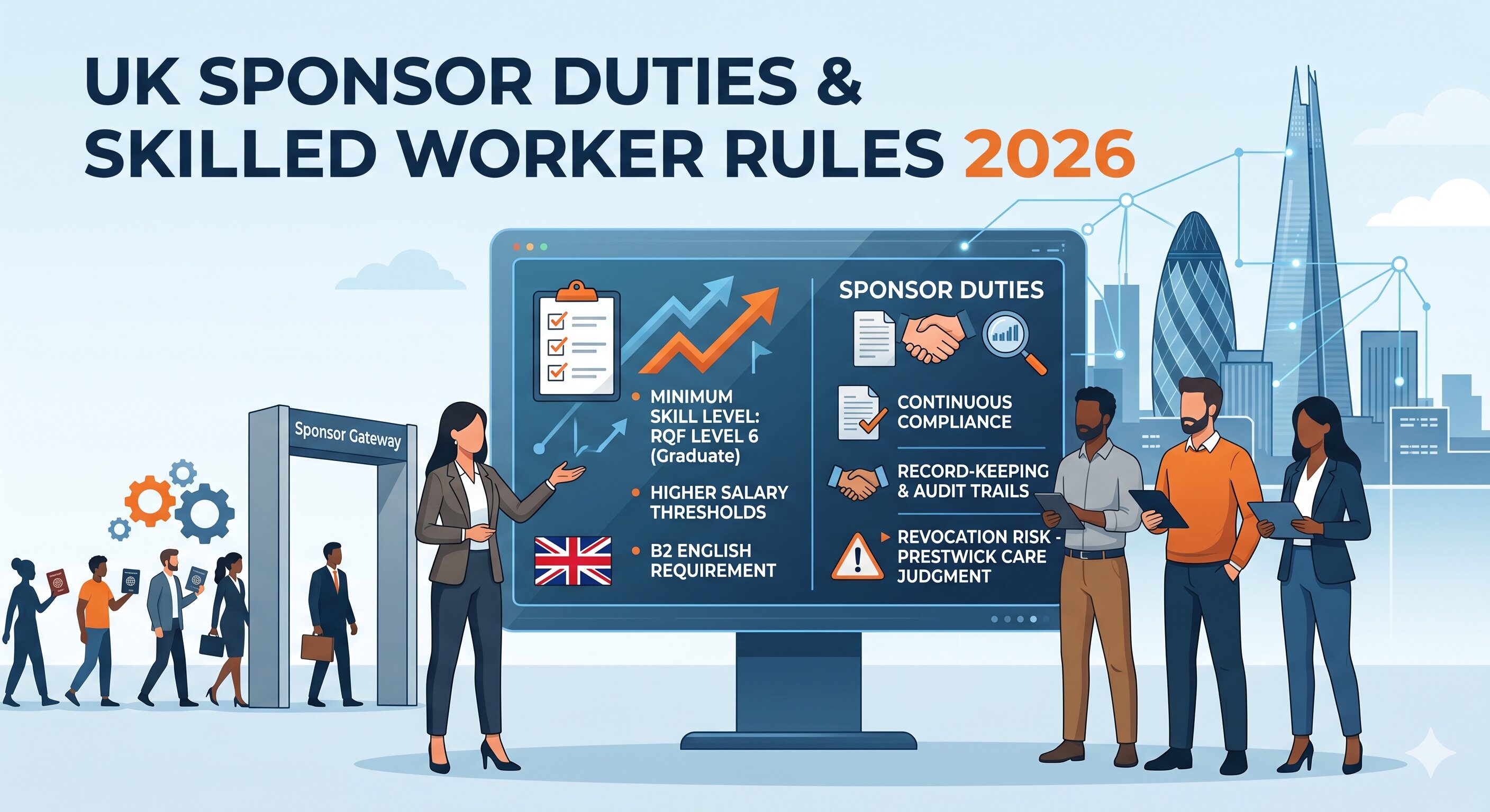 UK Sponsor Duties and Skilled Worker Rules in 2026